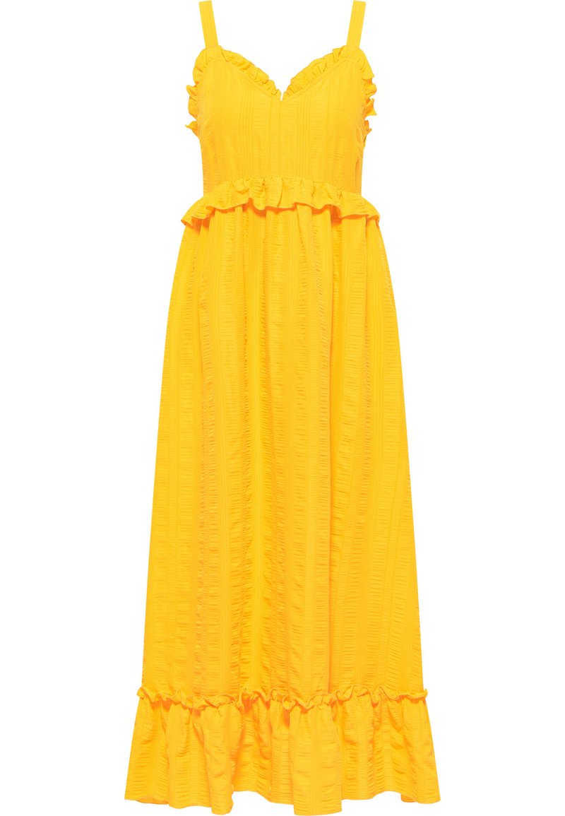 IZIA Maxi-jurk oranje IZIA Maxi-jurk oranje