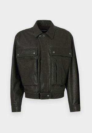 BLOUSON JACKET - Nahkjakk - black