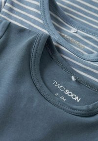 TWO SOON 2ER-PACK KURZARM - Pyjama - blue mirage