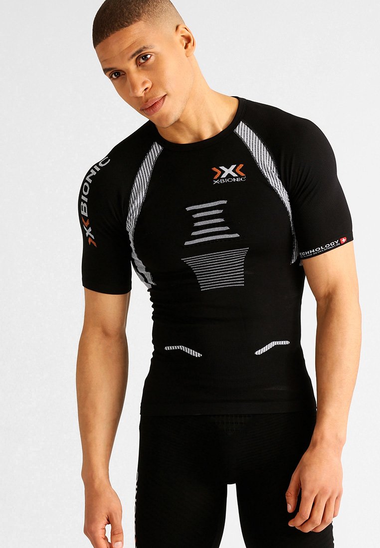 X Bionic THE TRICK - Maglietta intima - black/white/nero - Zalando.it