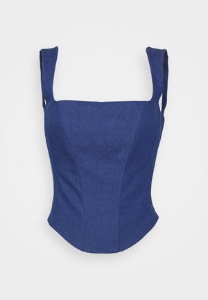 Sara Battaglia SQUARED - Top - blue denim