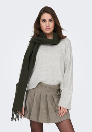 ONLSIMONI O-NECK - Pullover - light grey melange