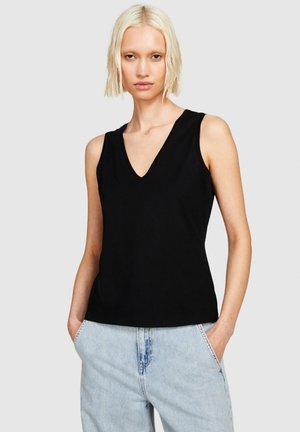 Sisley TANK - Top - black
