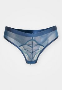 Não selecionado, smoky blue