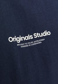 Jack & Jones JORVESTERBRO CREW NECK - Marškinėliai su spaudiniu - sky captain
