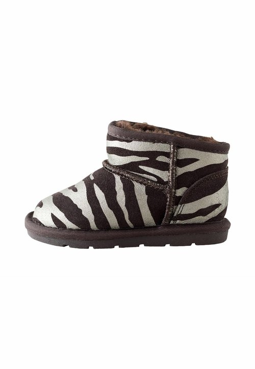 Next Suede Pull On Boots - Cizme de iarnă - silver zebra water repellent