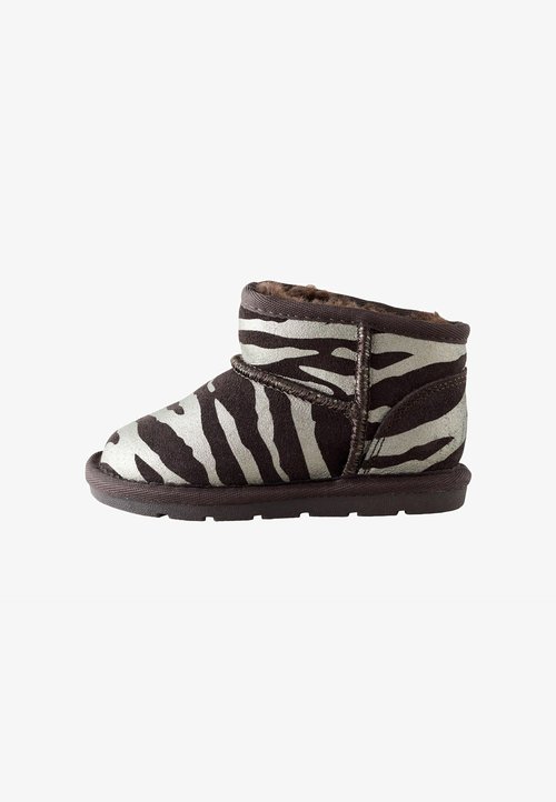 Next Suede Pull On Boots - Cizme de iarnă - silver zebra water repellent
