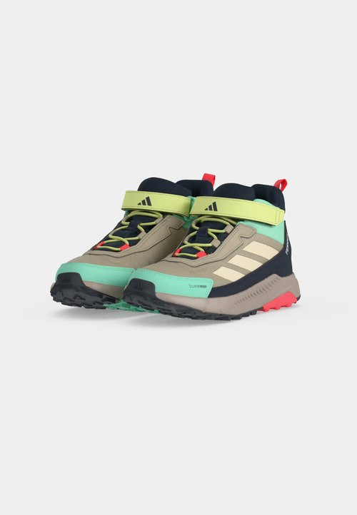 adidas ANYLANDER MID UNISEX - Hiking shoes - khaki three/wonder white/legend ink — photo 3