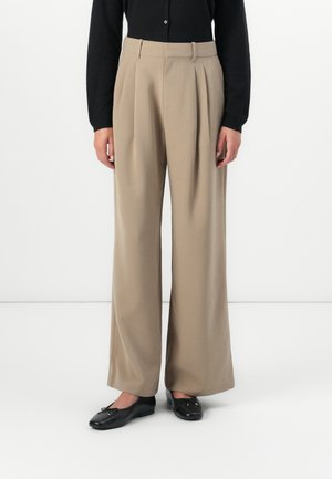 WIDE LEG TRIBECA - Pantaloni - beachwood
