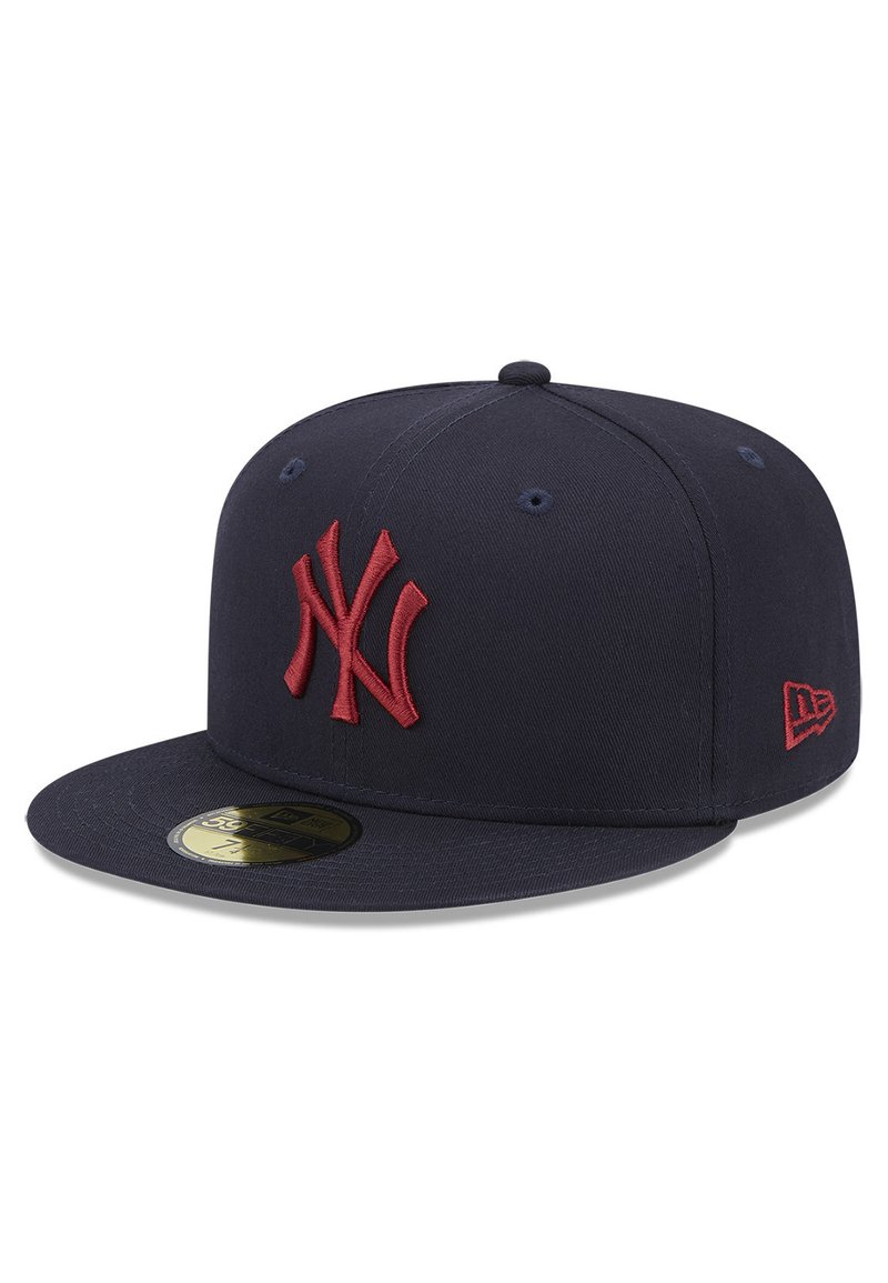 New Era LEAGUE ESSENTIAL 59FIFTY NY YANKEES Cap blau/dunkelblau Zalando.de