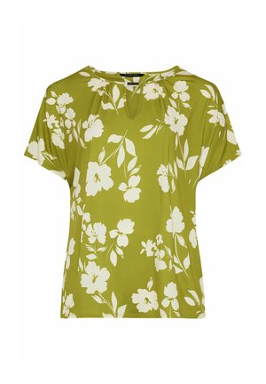 Evans, PLUS SIZE CASUAL TOPS - T-shirts print - green