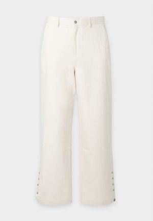 Palm Angels, TREE LOOSE PANTS - Püksid - off white