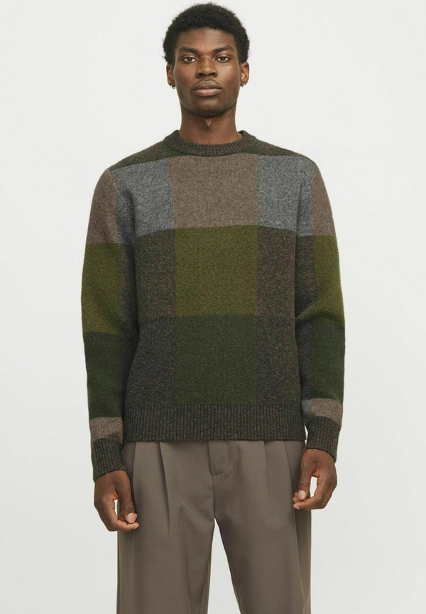 KARIERT  - Strickpullover - deep depths