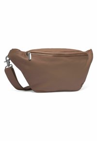 DEPECHE Diržinis krepšelis - dusty taupe