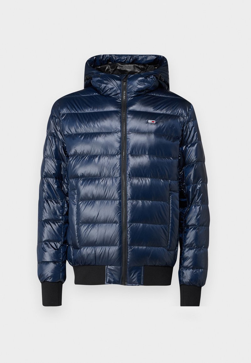 Tommy Jeans Gewatteerde jas donkerblauw