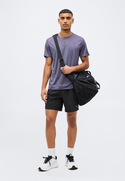PUMA TAD ESSENTIAL TEXTURE TEE - Sports T-shirt - inky depths — photo 2