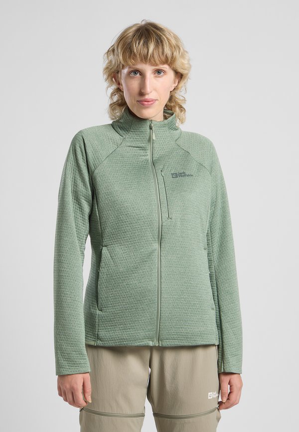 TAIGA FZ W - Fleece jacket - eucalyptus