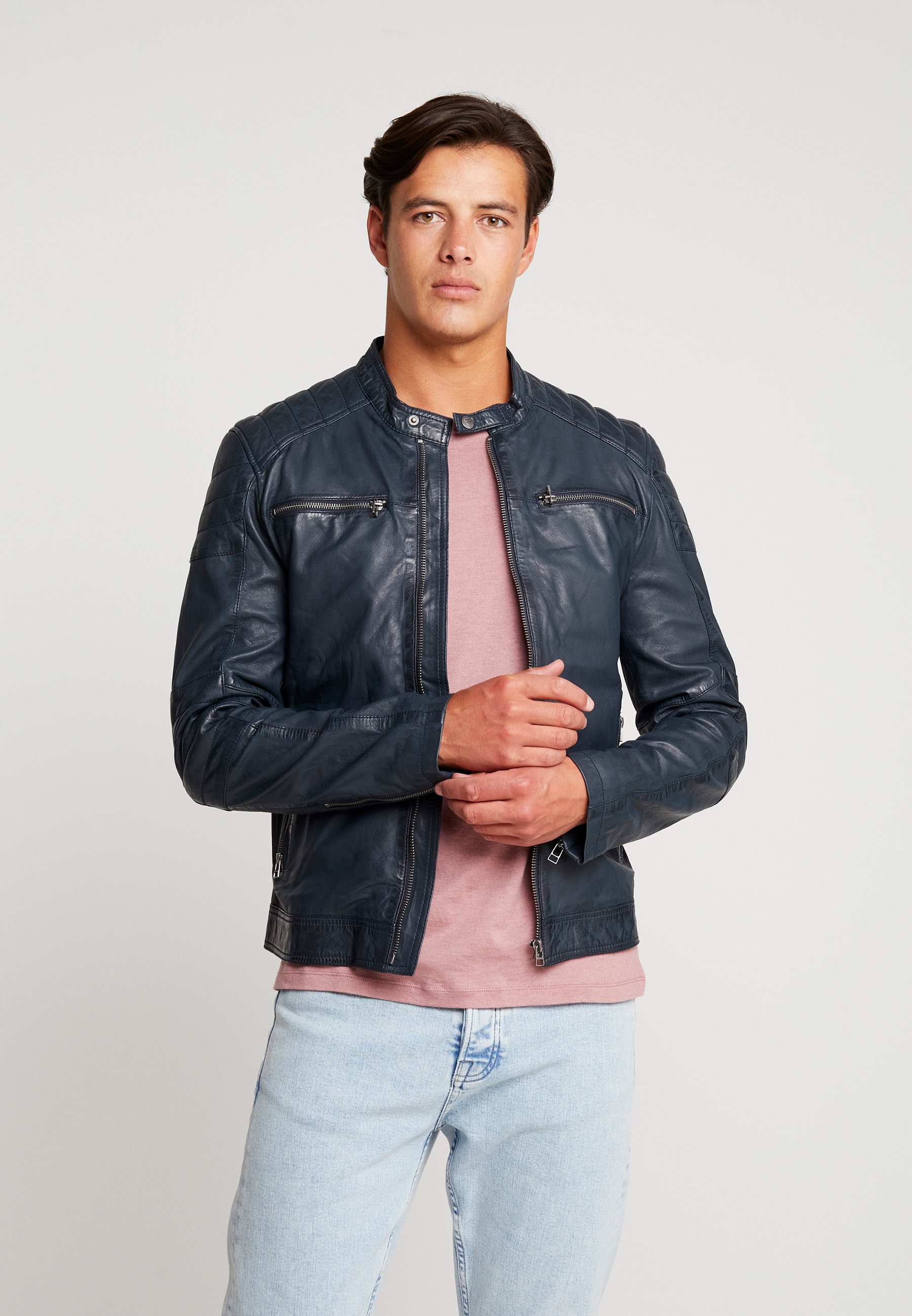 Goosecraft JACKET Skinnjakke dark navy Zalando.no Goosecraft JACKET Skinnjakke espresso Zalando.no