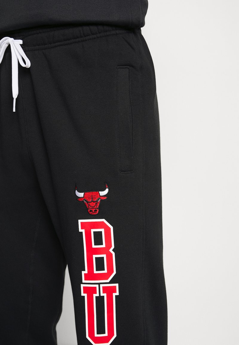 Nike Performance NBA CHICAGO BULLS PANT - Equipación clubes black/white/university red/negro - Zalando.es