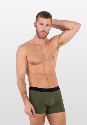 SUPERSOFT EINFARBIG - Boxerbriefs - khaki green