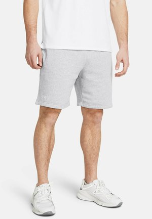 Under Armour RIVAL FLEECE - Sports shorts - mod gray light heather