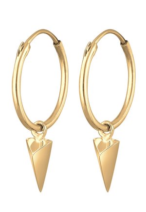 Rosefield Dual Gold-Tone Hoops in Gold