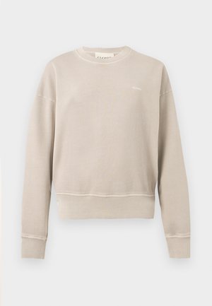 CLOSED, BASIC CREWNECK - Mikina - stoneleaf green