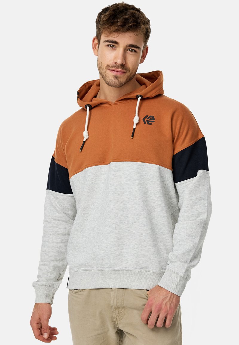 INDICODE JEANS Sweat à capuche - toffee
