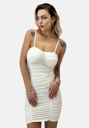 Elara Jerseykjole - weiß