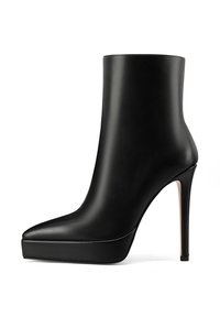 Queen Helena Stivaletti con plateau - nero