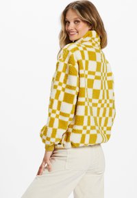 Billabong TIME OFF - Fleece trui - neon yellow  off white