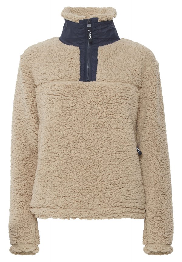 OXELINA - Fleece jumper - doeskin4