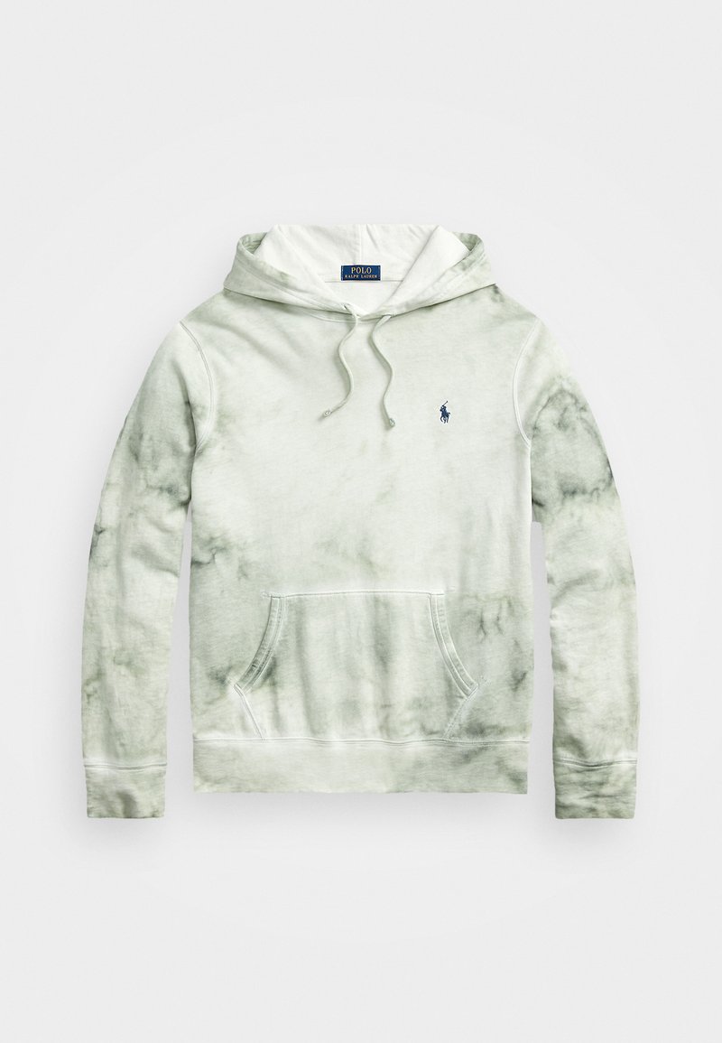 Polo Ralph Lauren COTTON-LINEN FRENCH TERRY HOODIE - T-shirt à manches  longues - faded mint/menthe - ZALANDO.FR