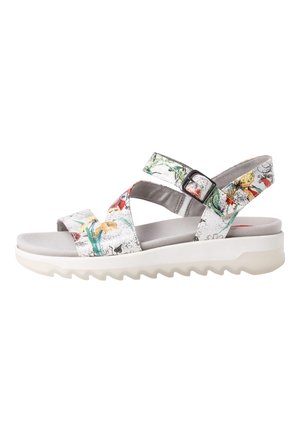 Jana Sandals - white/flower