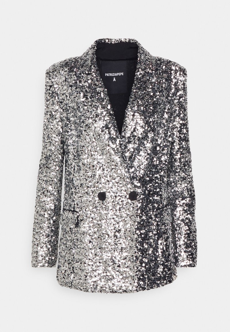 PATRIZIA PEPE Blazer zilverkleurig PATRIZIA PEPE Blazer zilverkleurig