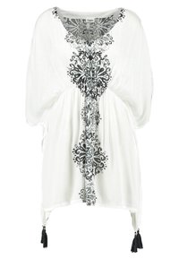 TUNIC - Strandkiegészítő - weiß/schwarz