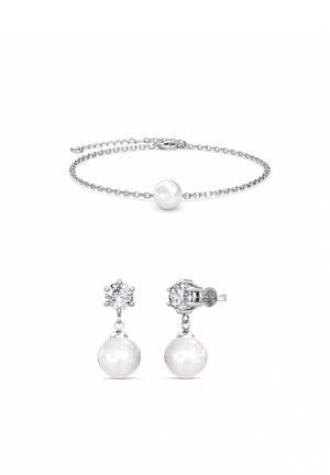 PARURE PAULINE CRYSTAL PEARL SET  - Orecchini - couleur argentée cristal