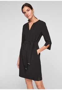 s.Oliver BLACK LABEL - Shift dress - black Thumbnail Image 1