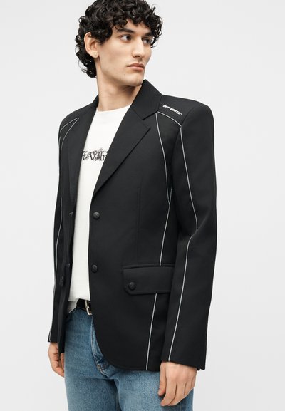 OFF-WHITE SPORTY BUF SLIM FIT  - Σακάκι τύπου μπλέιζερ - black