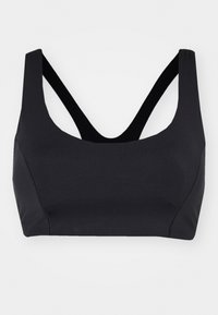 SOFT RACERBACK - Sportski grudnjak sa srednje jakom potporom - black