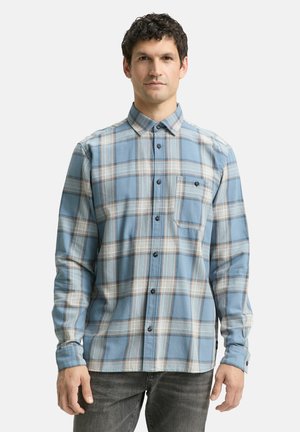 COMFORT FIT  MIT KAROMUSTER - Chemise - light blue white check