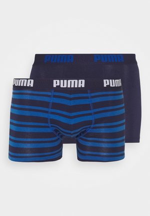 Puma, HERITAGE STRIPE 2 PACK - Calzoncillos bóxer cortos - blue