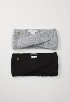 SET - Ørevarmere - grey/black