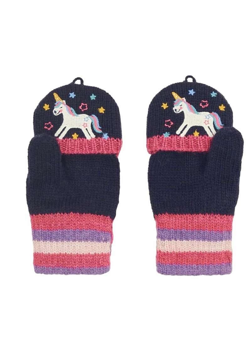 JoJo Maman Bébé EMBROIDERED - Muffole - navy