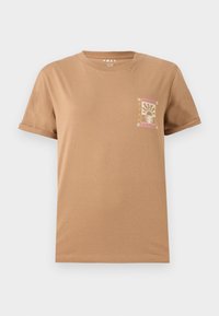 OCEAN REGULAR POSTER - T-shirt con stampa - woodsmoke