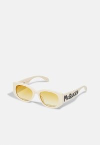 Lunettes de soleil - white/yellow