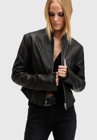 AllSaints SADLER - Giacca di pelle - black
