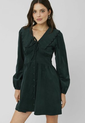 Robe chemise - vert sapin