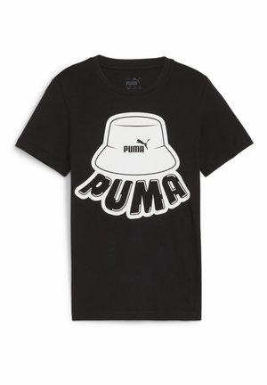 Puma ESS MID GRAPHIC  - Camiseta estampada - black