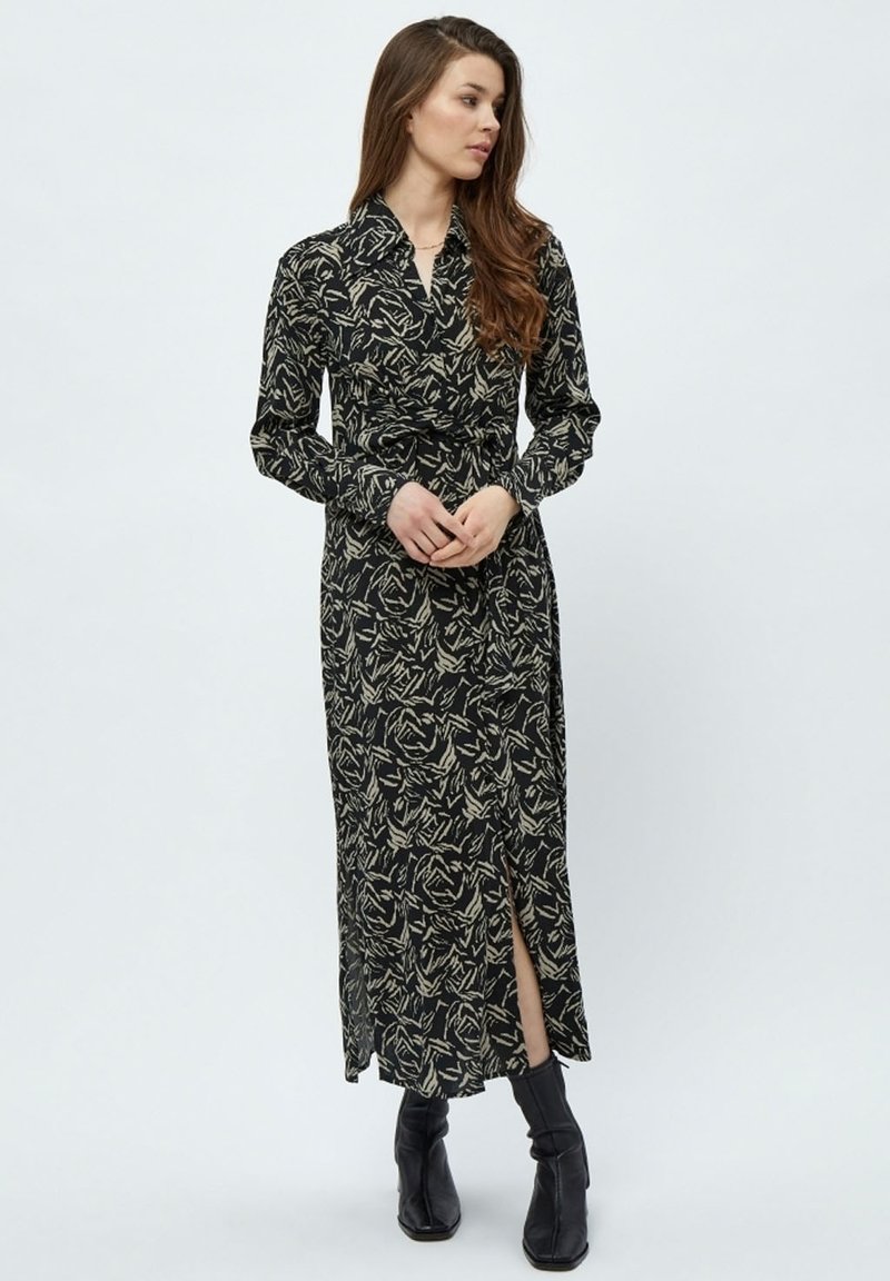 PEPPERCORN GINNY Shirt dress black pr/black Zalando.ie